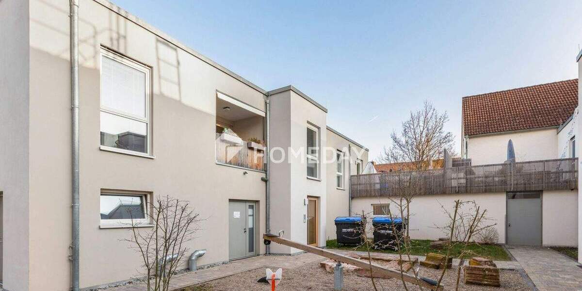 Wohnen mit Geschichte: Exklusive Eigentumswohnung im denkmalgeschützten Bestandsbau in Zell am Main 3 zimmer