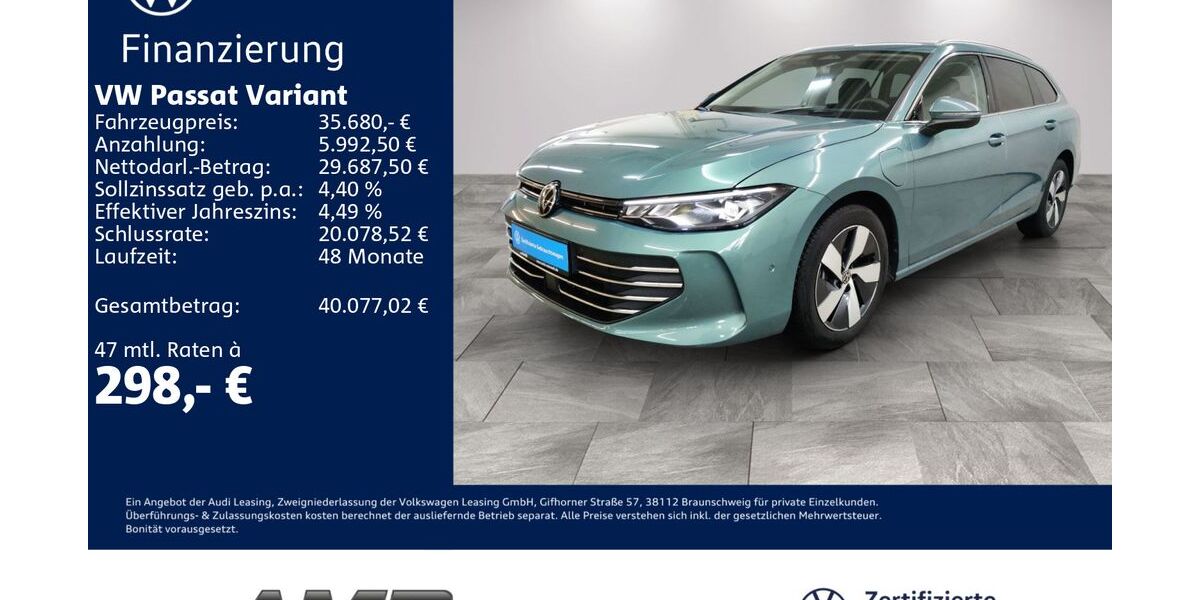 VW Passat Variant 24.270 km 34.980 &euro; Borna 04552