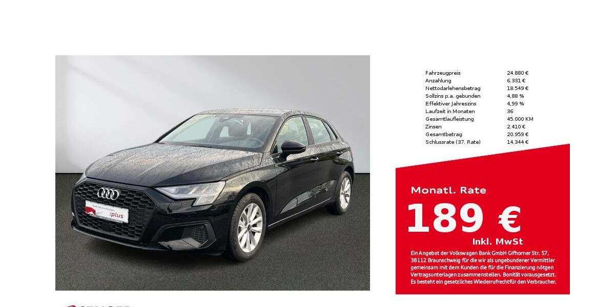 Audi A3 12.861 km 24.880 &euro; Bielefeld 33609
