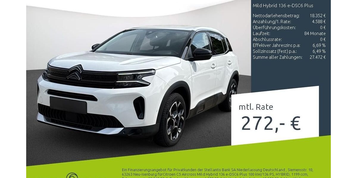 Citroen C5 Aircross 45.475 km 22.940 &euro; Bocholt 46395