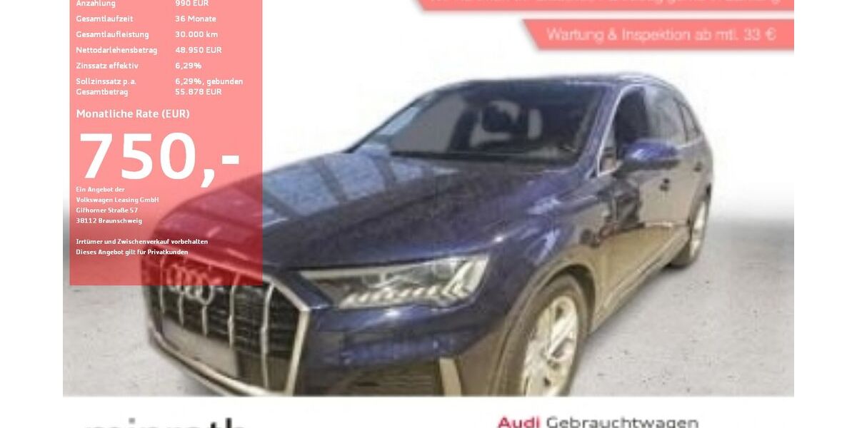 Audi Q7 93.916 km 47.700 &euro; Moers-Hülsdonk 47441