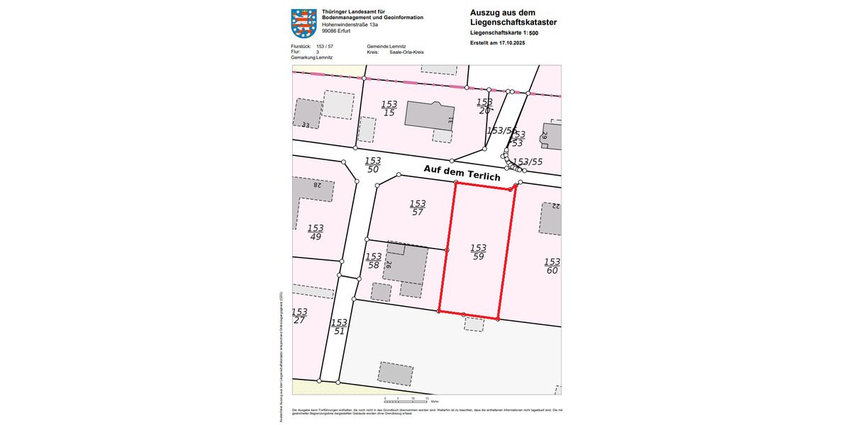 Grundstück Lemnitz - 39.900&euro; | Angebot:25700841