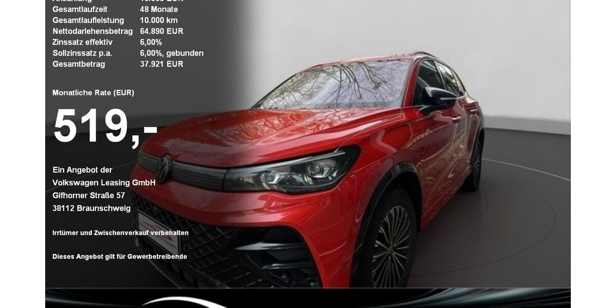 VW Tiguan 19.500 km 58.710 &euro; Baden-Baden 76530