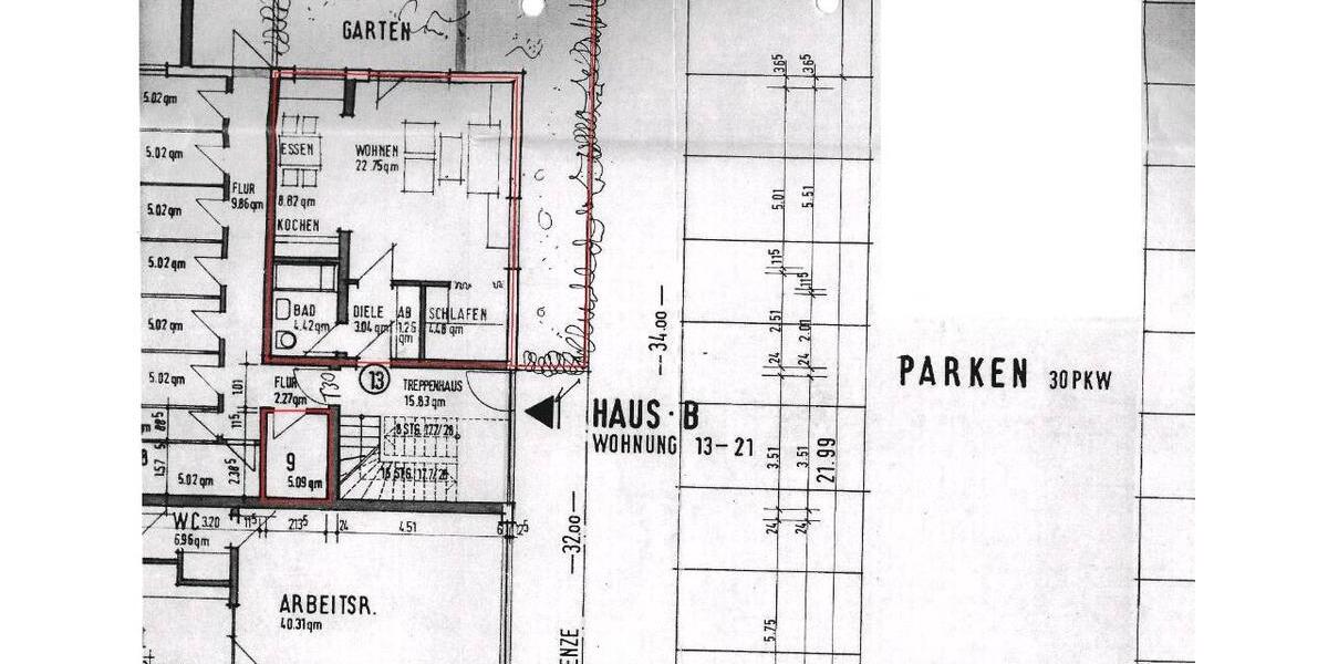 Erdgeschoßwohnung Sulingen - 1 Zimmer, 45 m&sup2;, 89.000&euro; | Angebot:26052996