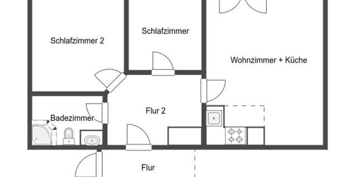 Etagenwohnung Heringsdorf Ostseebad Heringsdorf - 3 Zimmer, 59 m&sup2;, 299.000&euro; | Angebot:26189494