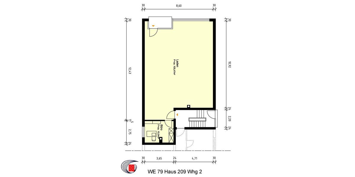 LadenBüroPraxis zimmer