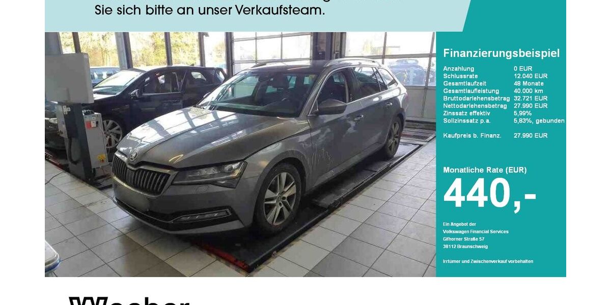 Skoda Superb 107.624 km 27.990 &euro; Herrenberg 71083