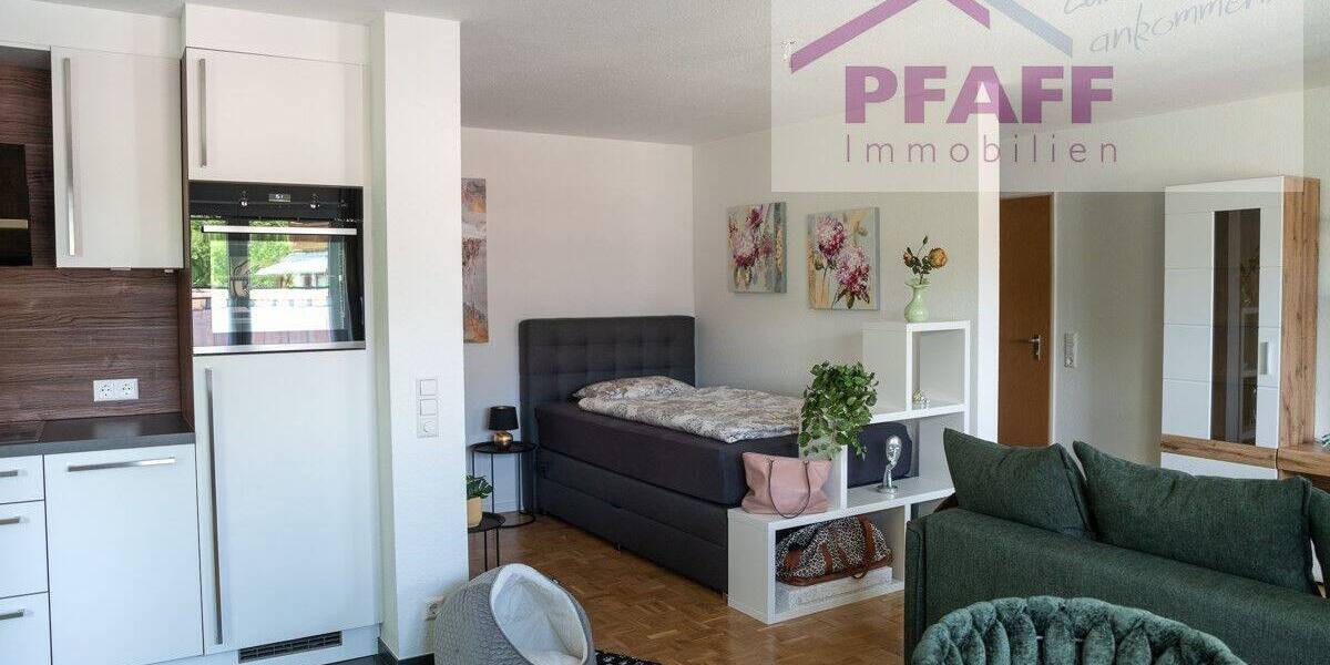 Zuhause ankommen in Radolfzell in der Friedrichstr.! Möblierte 1,5 Zi.-Whg. mit Küche und Stellplatz 1 zimmer