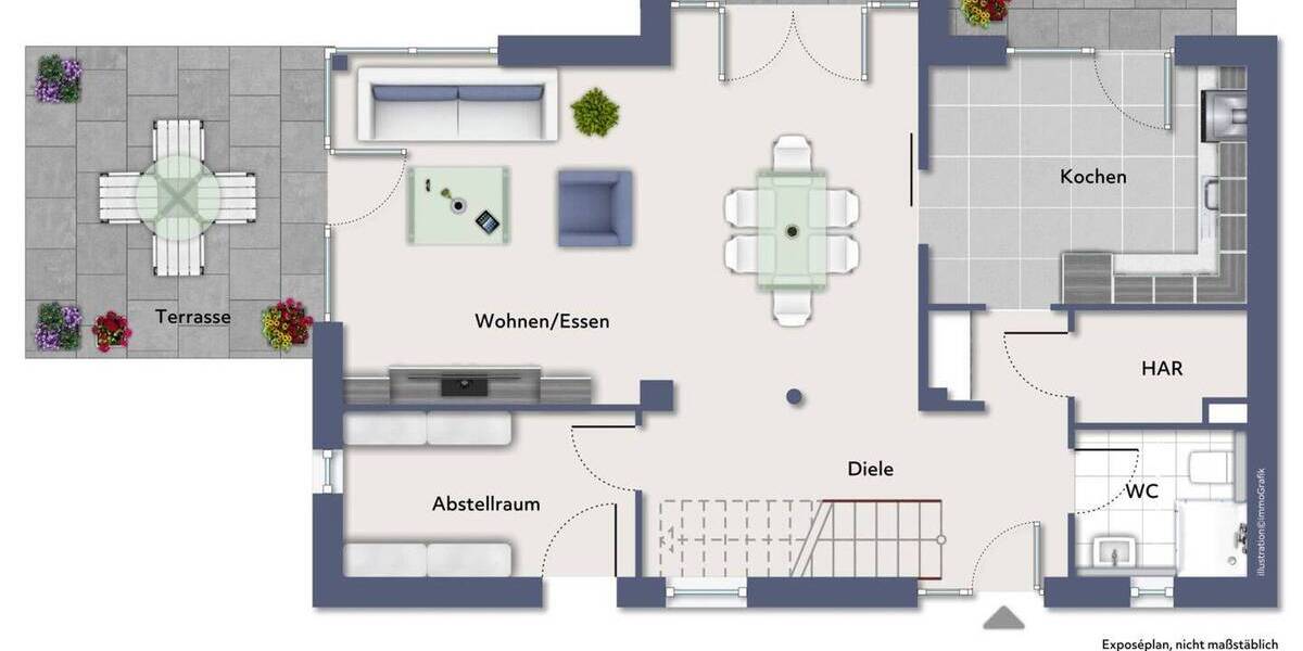 Einfamilienhaus Ibbenbüren Stadt - 4 Zimmer, 119 m&sup2;, 315.000&euro; | Angebot:26015982