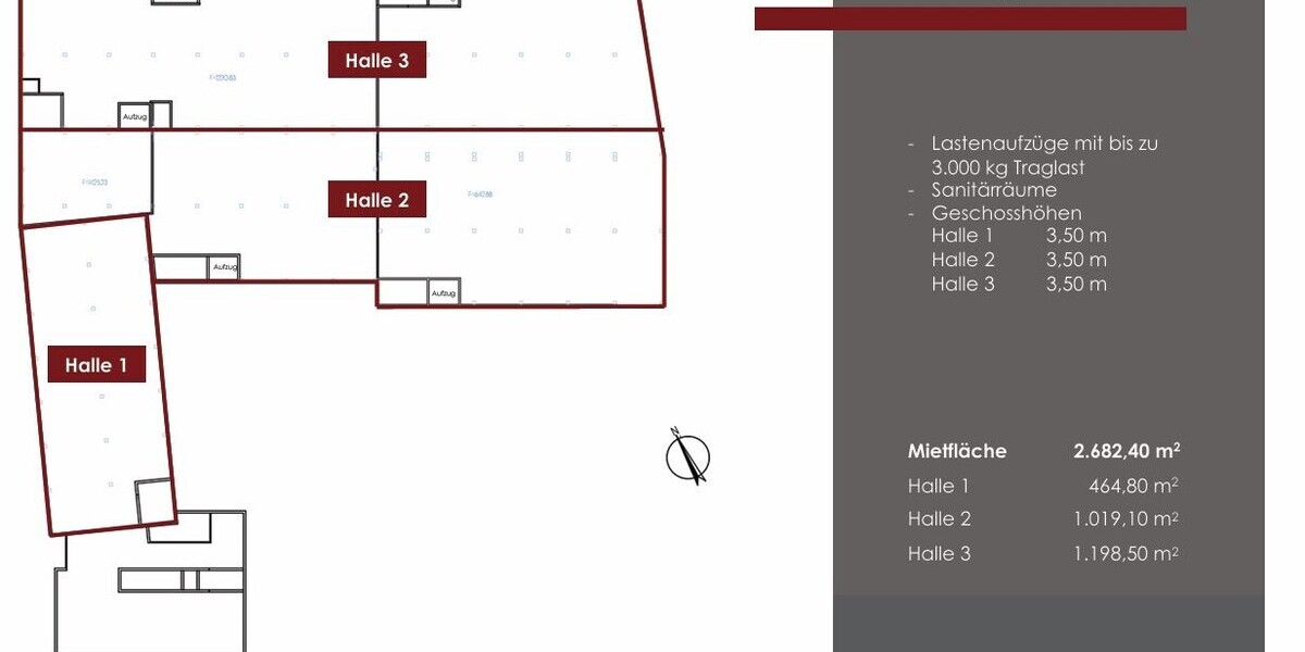 Lagerflächen in Augsburg 1. OG mit Lastenaufzug teilbar - Gewerbeobjekt Augsburg Bergheim | Angebot:26949067