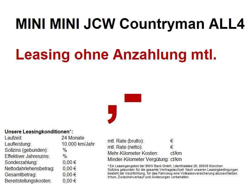 John Cooper Works Countryman
