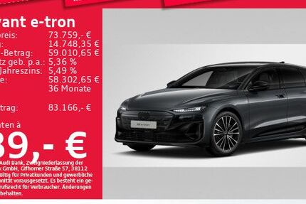 Audi A6 e-tron 14.394 km 73.759 &euro; Eching 85386