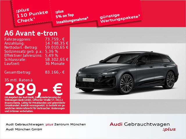 Audi A6 e-tron 14.394 km 73.759 &euro; Eching 85386