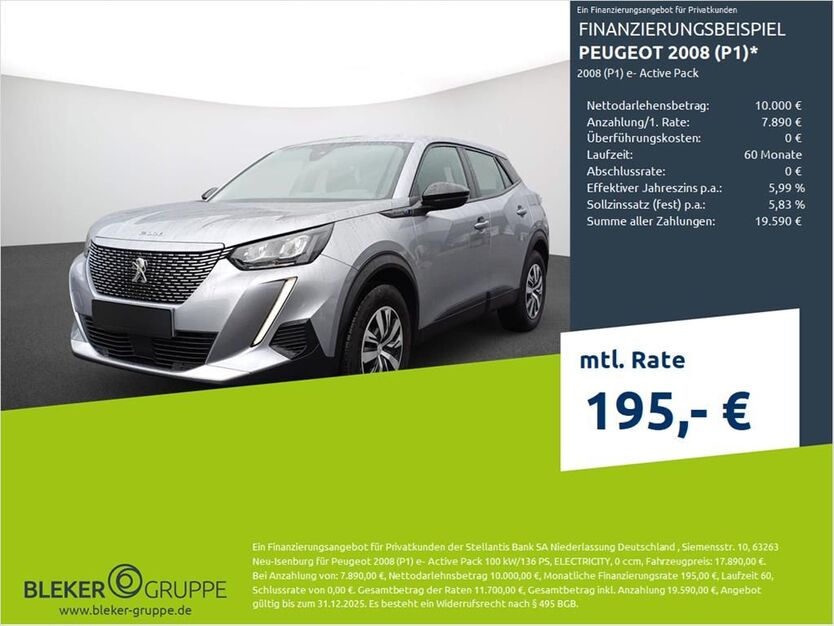 Peugeot 2008 23.938 km 17.890 € Borken 46325