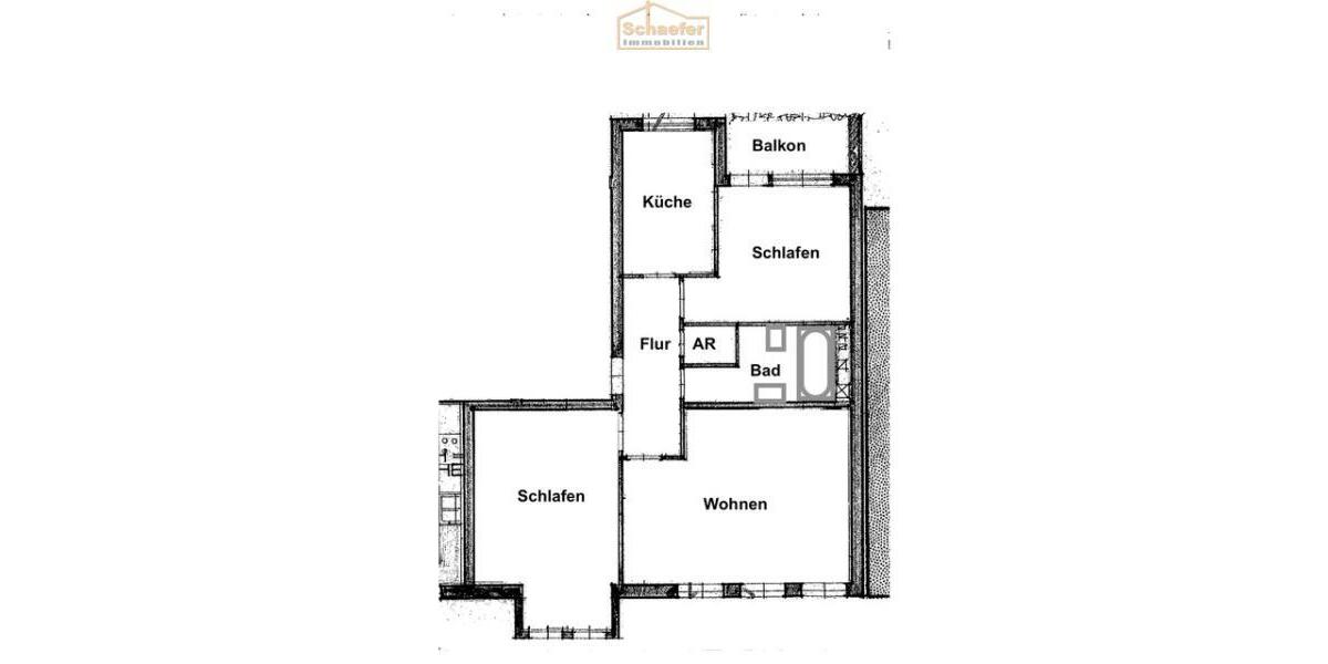 Erstbezug nach Sanierung: 3 Zi Wohnung in der Innenstadt mit Balkon - Etagenwohnung Soest | Angebot:26634701