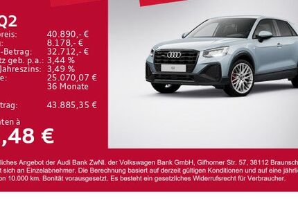 Audi Q2 7.400 km 40.890 € Gersthofen 86368
