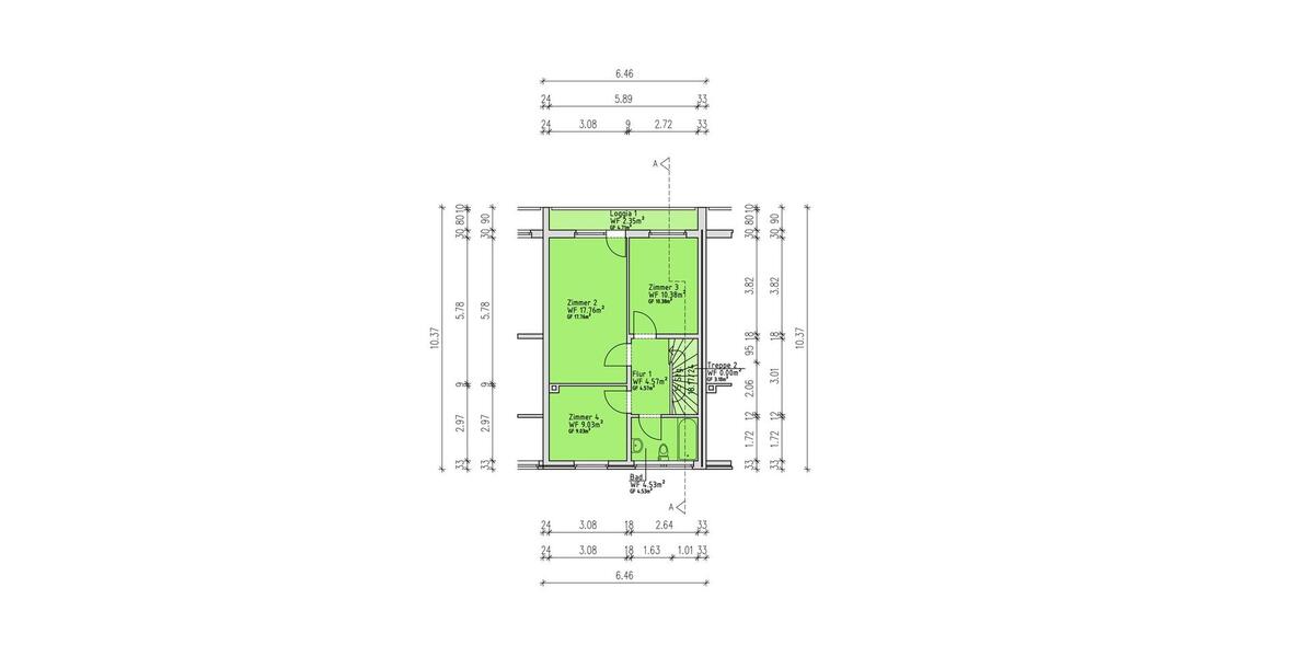 Reihenhaus Zeven - 5 Zimmer, 95 m&sup2;, 900&euro; | Angebot:26285912