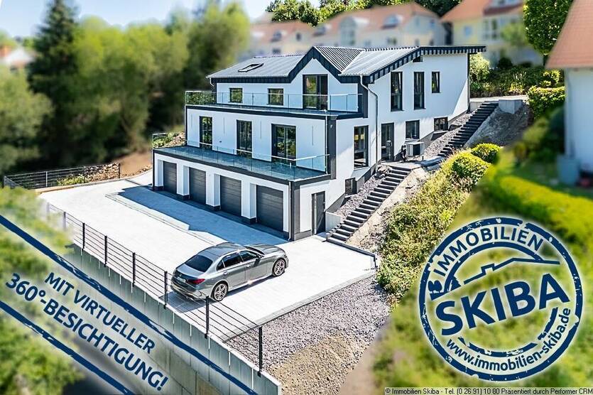 Erstbezug: Moderne Neubau-Eigentumswohnung mit 2 Garagen in Daun-Pützborn