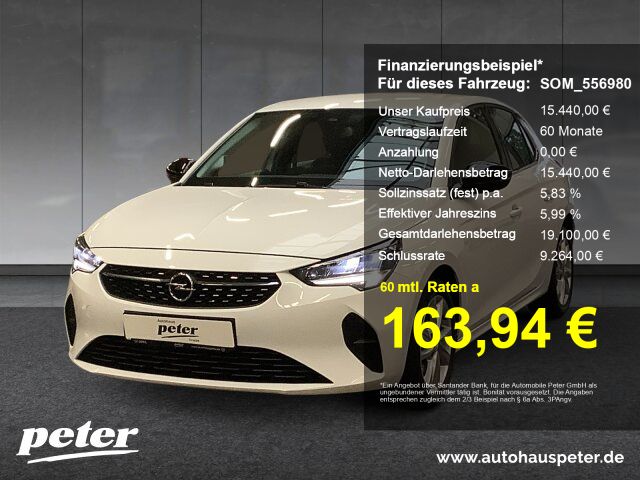 Opel Corsa 16.480 km 15.440 &euro; Mühlhausen 99974