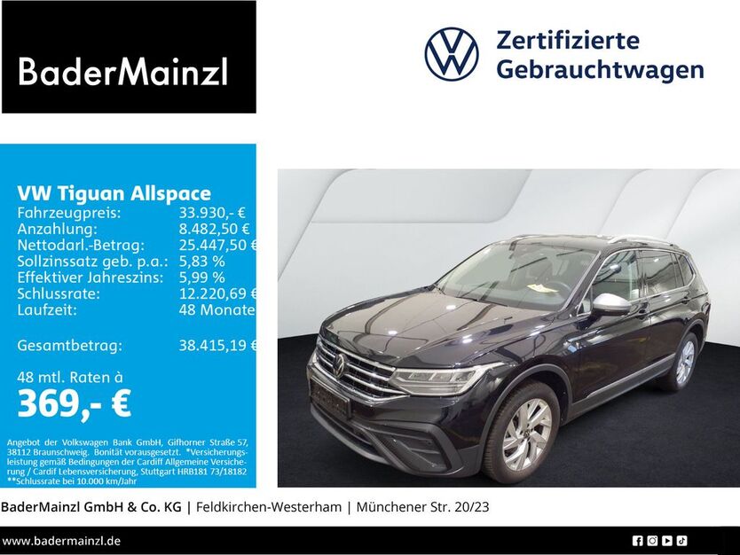VW Tiguan 37.620 km 33.930 € Feldkirchen/Westerham 83620