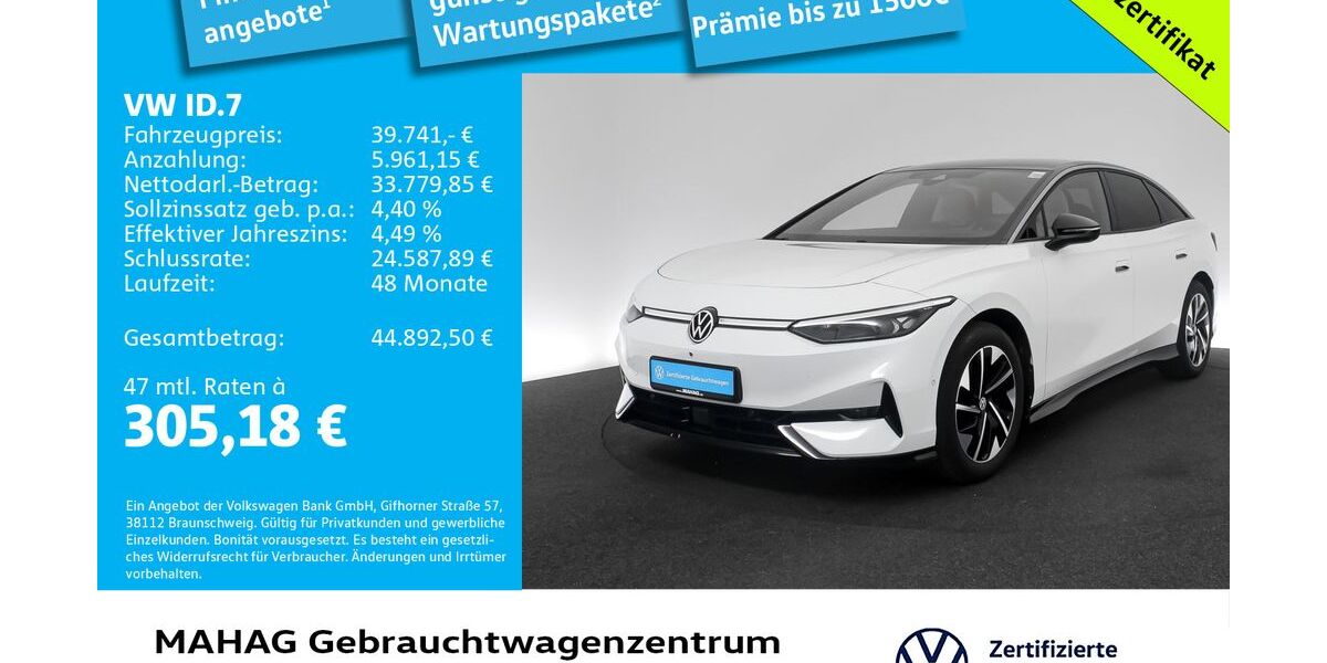 VW ID.7 47.655 km 39.741 &euro; München 80935