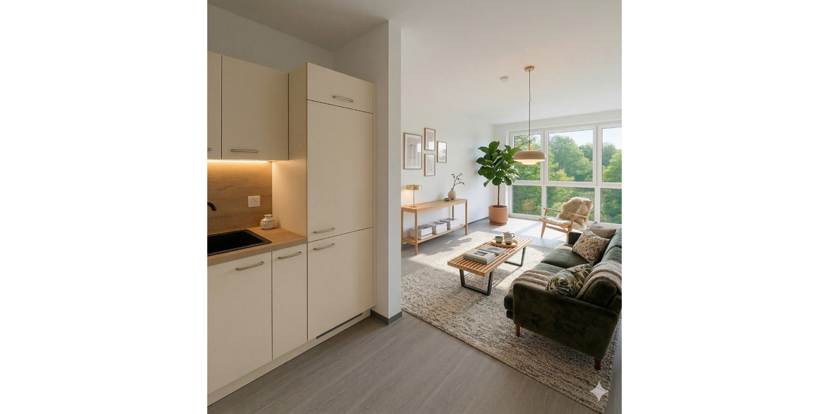 Etagenwohnung Beeskow - 2 Zimmer, 51 m&sup2;, 816&euro; | Angebot:25454757