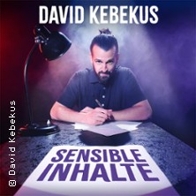 David Kebekus - Sensible Inhalte 01.10.2026 Central Kabarett Leipzig