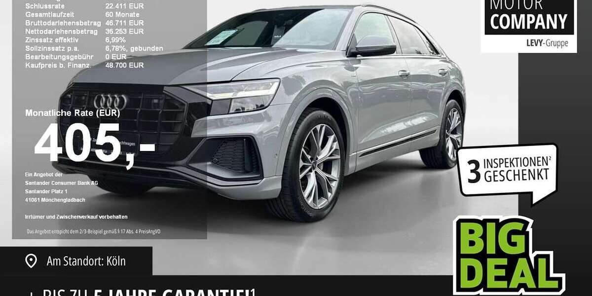 Audi Q8 114.000 km 51.890 &euro; Köln 50968