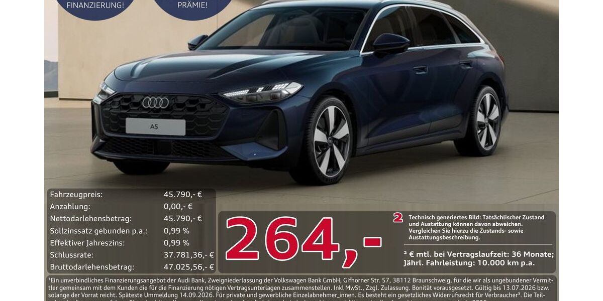 Audi A5 31.300 km 45.790 &euro; Ingolstadt 85057