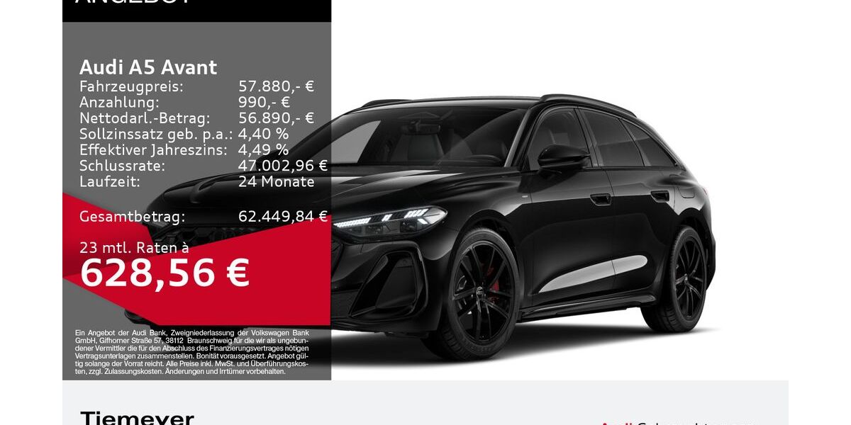 Audi A5 27.370 km 56.920 &euro; Bochum 44809