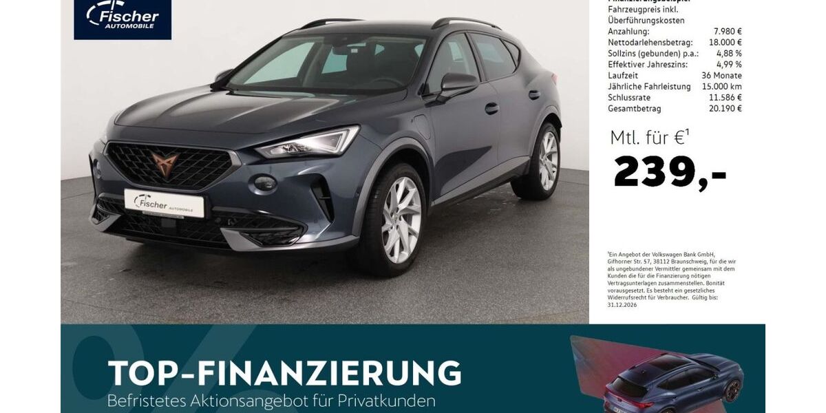 Cupra Formentor 21.937 km 25.980 &euro; Neumarkt 92318