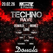 Techno Rave powered by Munez & Friends 20.02.2026 Club Douala Ravensburg