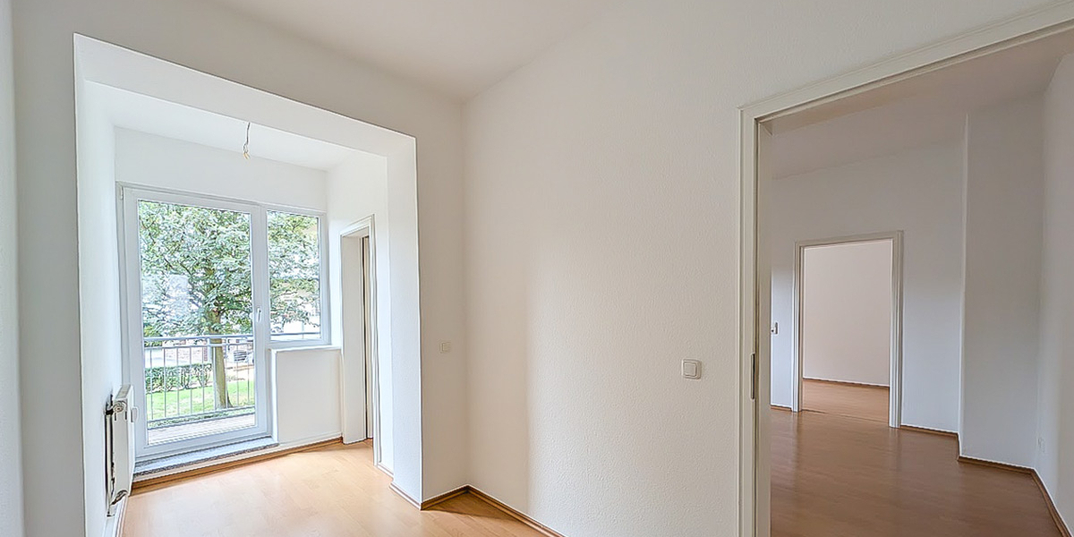 WAHREN + 3 RAUM WOHNUNG + GROSSER BALKON - Erdgeschoßwohnung Leipzig Wahren | Angebot:27312388