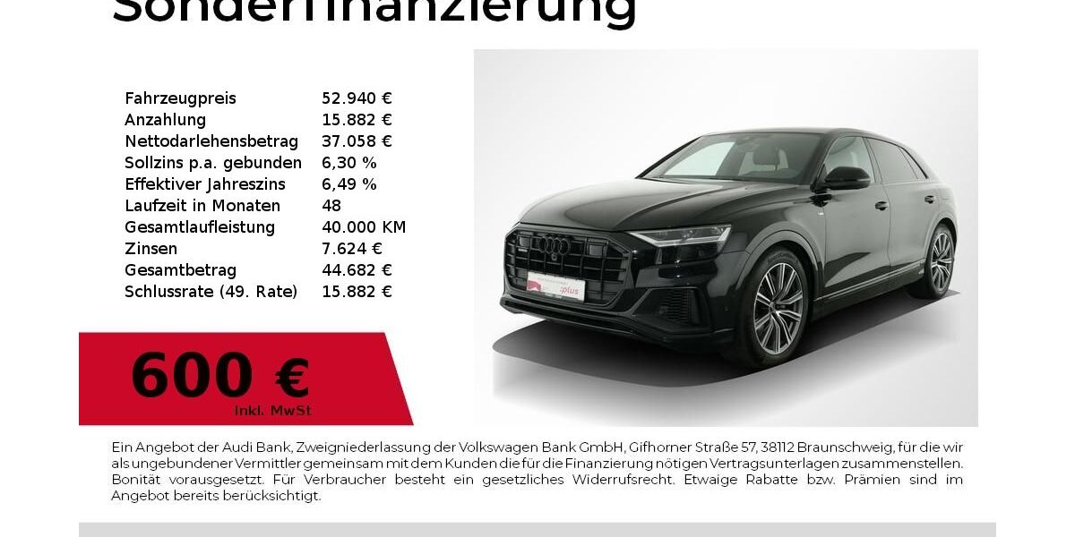 Audi Q8 82.800 km 52.940 &euro; Nürnberg 90411