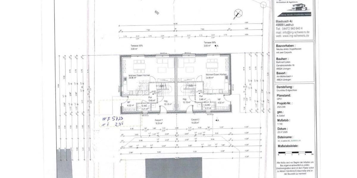 Doppelhaushälfte Löningen - 4 Zimmer, 115 m&sup2;, 350.000&euro; | Angebot:26816517
