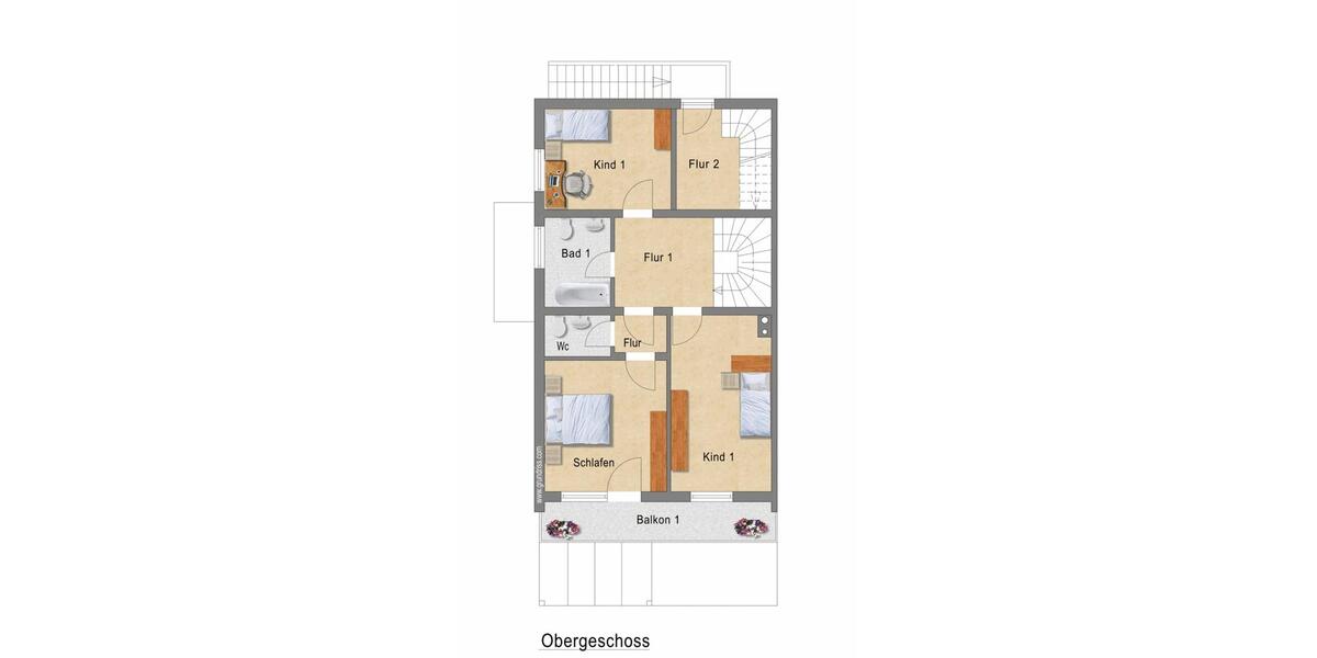 Doppelhaushälfte Tutzing - 5 Zimmer, 141 m&sup2;, 2.390&euro; | Angebot:24660608