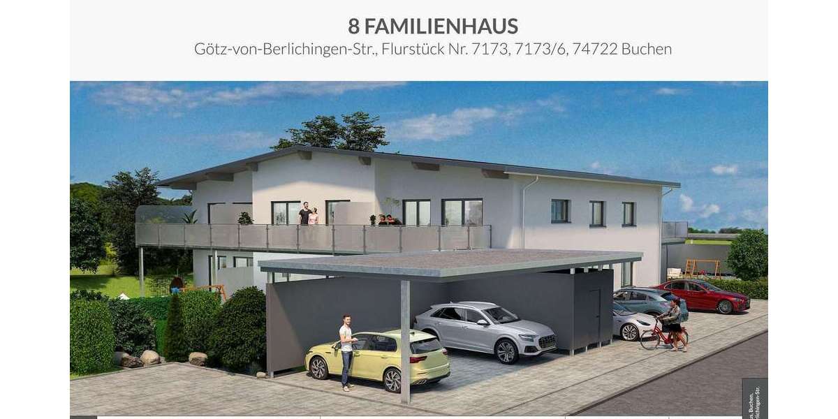 Etagenwohnung Buchen - 3 Zimmer, 88 m&sup2;, 309.000&euro; | Angebot:25978496
