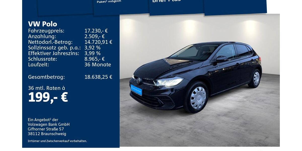 VW Polo 49.462 km 17.230 &euro; Mosbach 74821