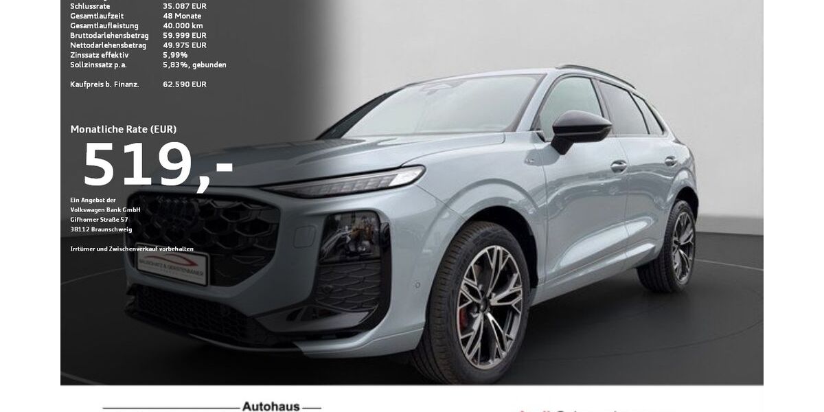 Audi Q3 5.900 km 62.590 &euro; Ravensburg 88214
