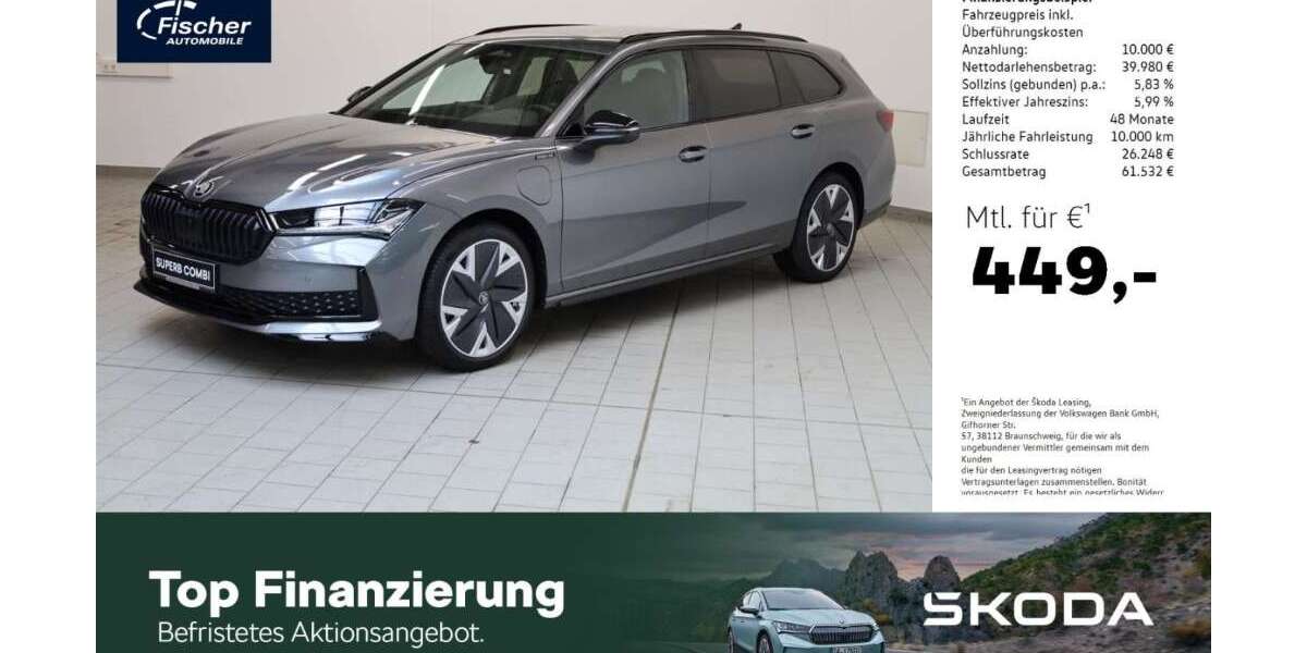 Skoda Superb 2.838 km 49.980 &euro; Amberg 92224