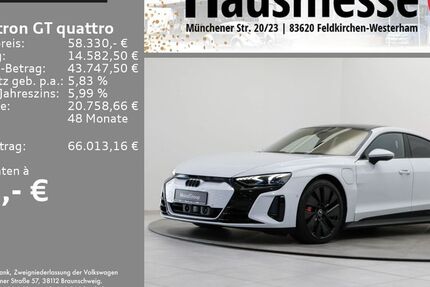 Audi e-tron GT 65.661 km 58.330 &euro; Feldkirchen/Westerham 83620