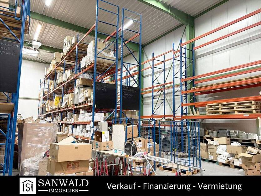 Gewerbehalle mit 2.100 qm Produktions- und Lagerfläche zu vermieten