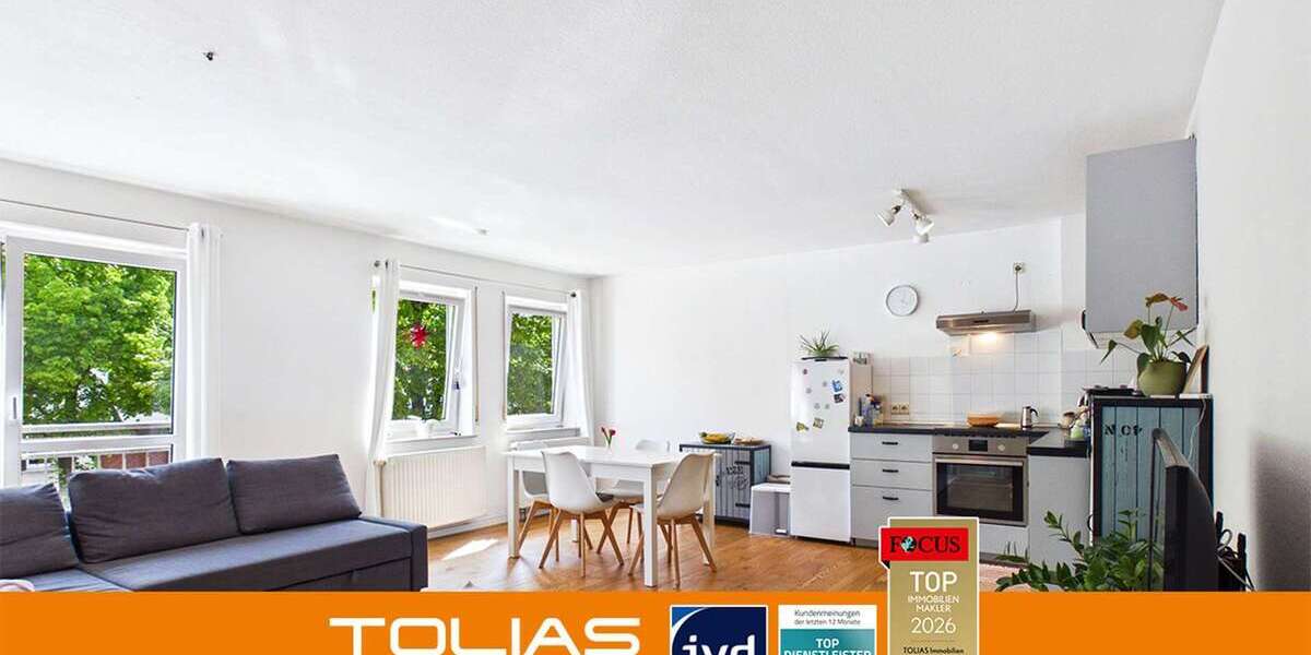 Etagenwohnung Ludwigsburg - 2 Zimmer, 61 m&sup2;, 286.000&euro; | Angebot:26689581