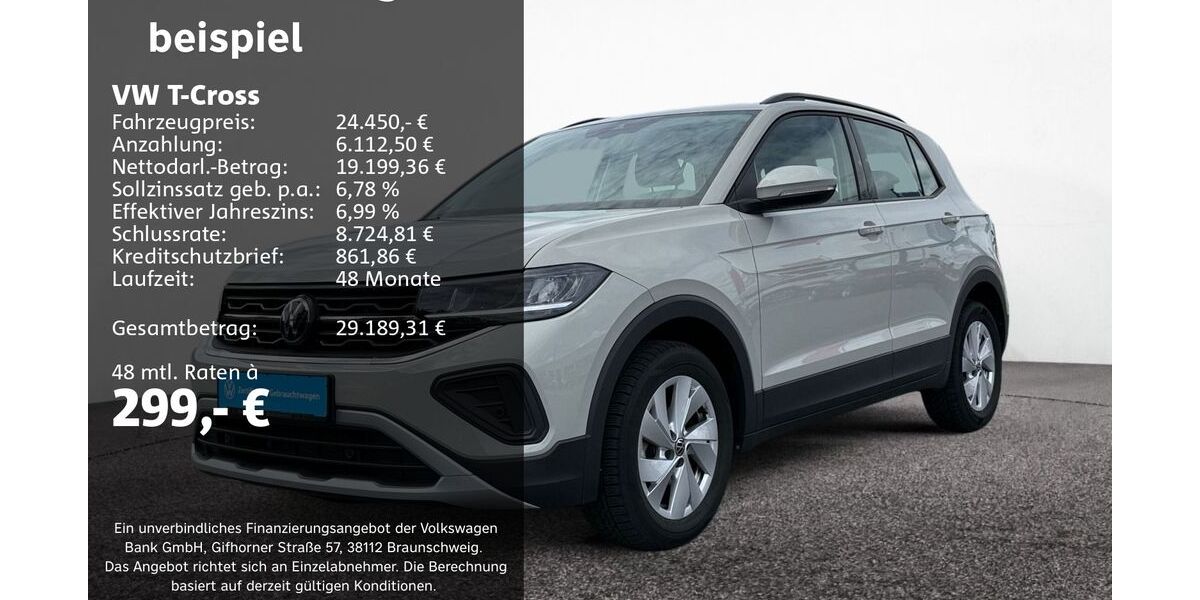VW T-Cross 17.244 km 24.450 &euro; Groß-Umstadt 64823