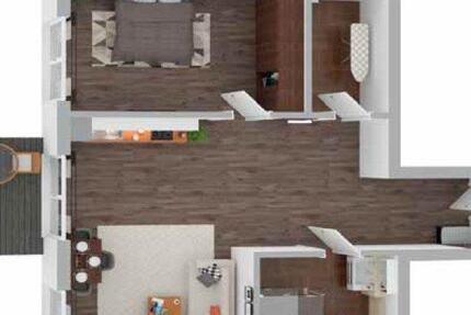 Wohnung Lingen (Ems) - 2 Zimmer, 77 m&sup2;, 950&euro; | Angebot:26345890