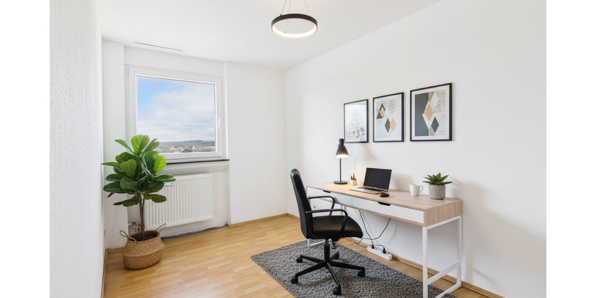 Helle 4ZKB Wohnung in Uninähe - mit Garage und Südwest-Loggia - in Dudweiler - Etagenwohnung Saarbrücken Dudweiler | Angebot:25289682