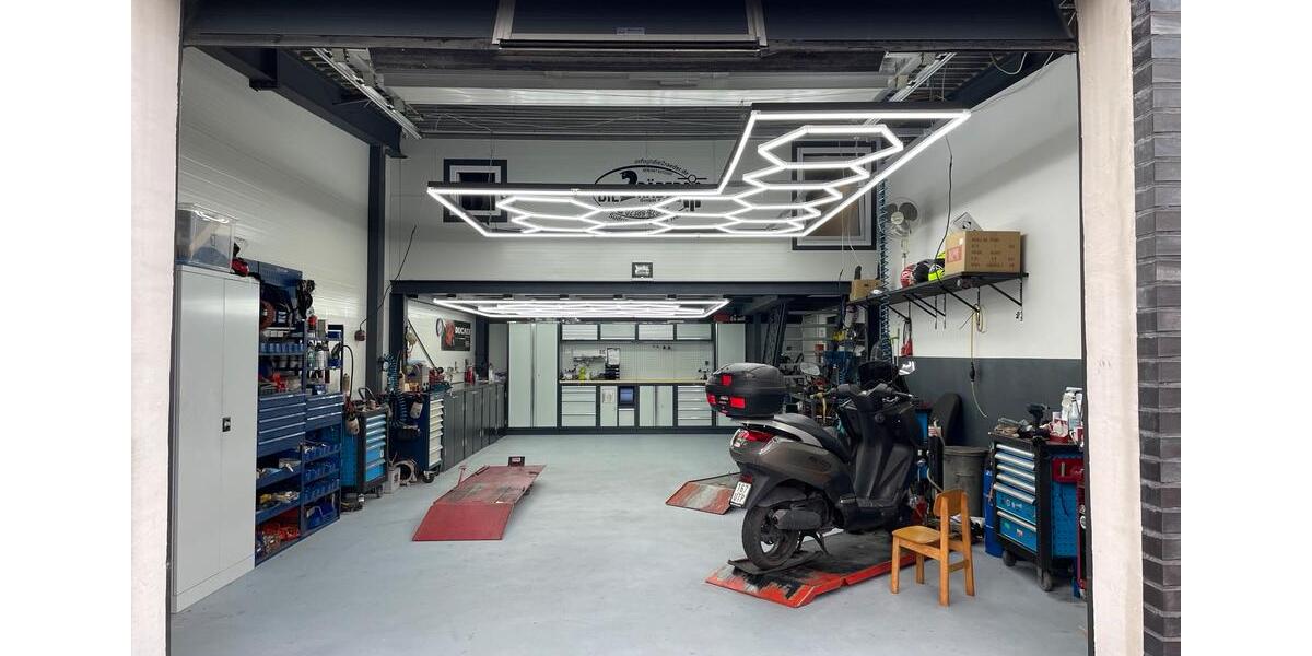 2-Rad Werkstatt zu vermieten Übernahme Motorradwerkstatt Roller zimmer