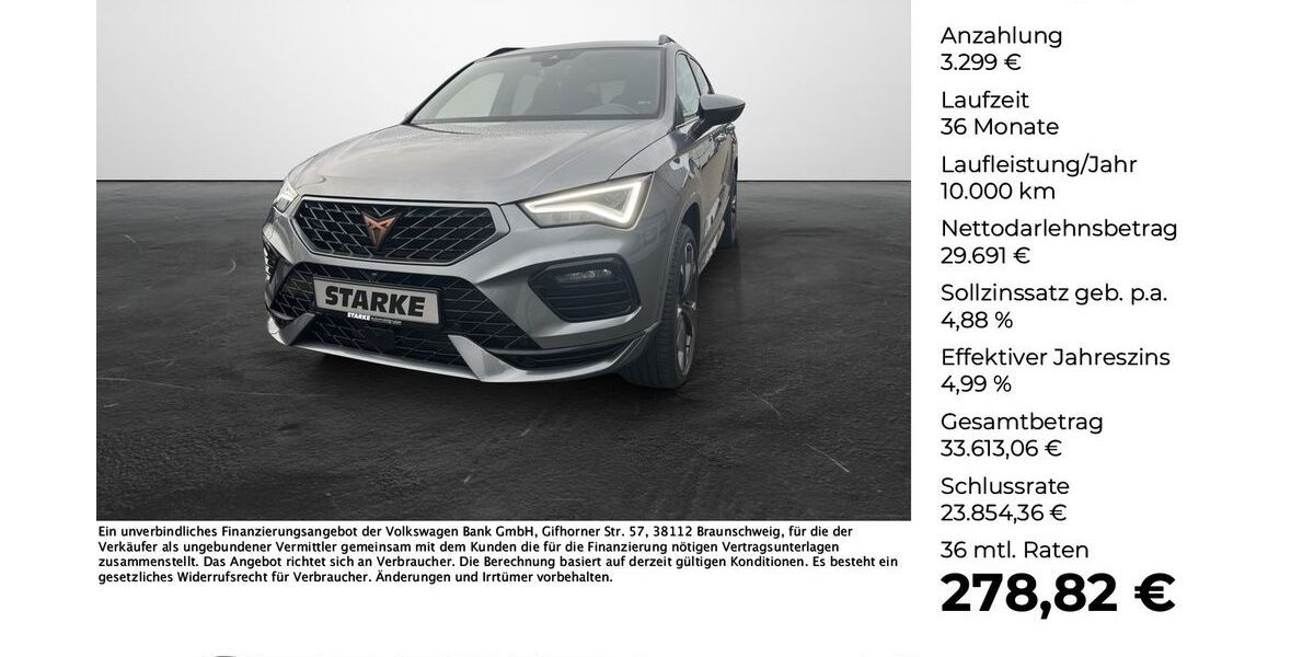 Cupra Ateca 40.499 km 32.990 &euro; Vechta 49377