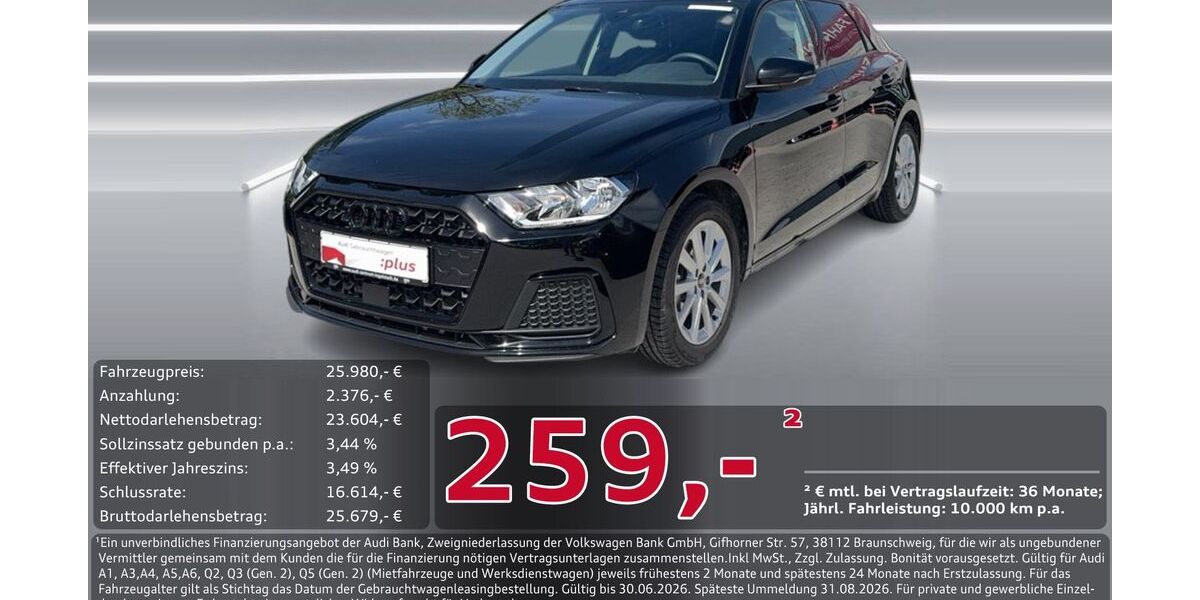 Audi A1 3.575 km 25.980 &euro; Ingolstadt 85057