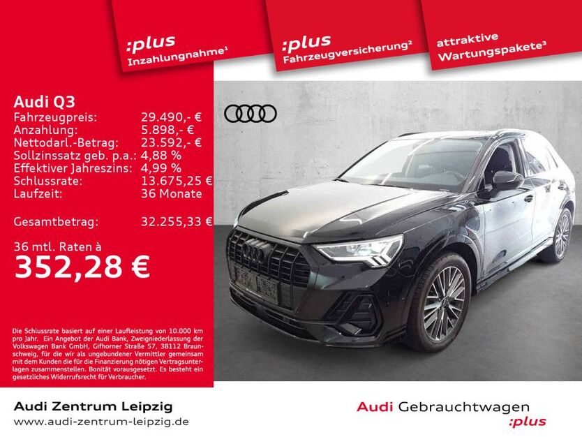 Audi Q3 49.893 km 29.490 € Leipzig 04129